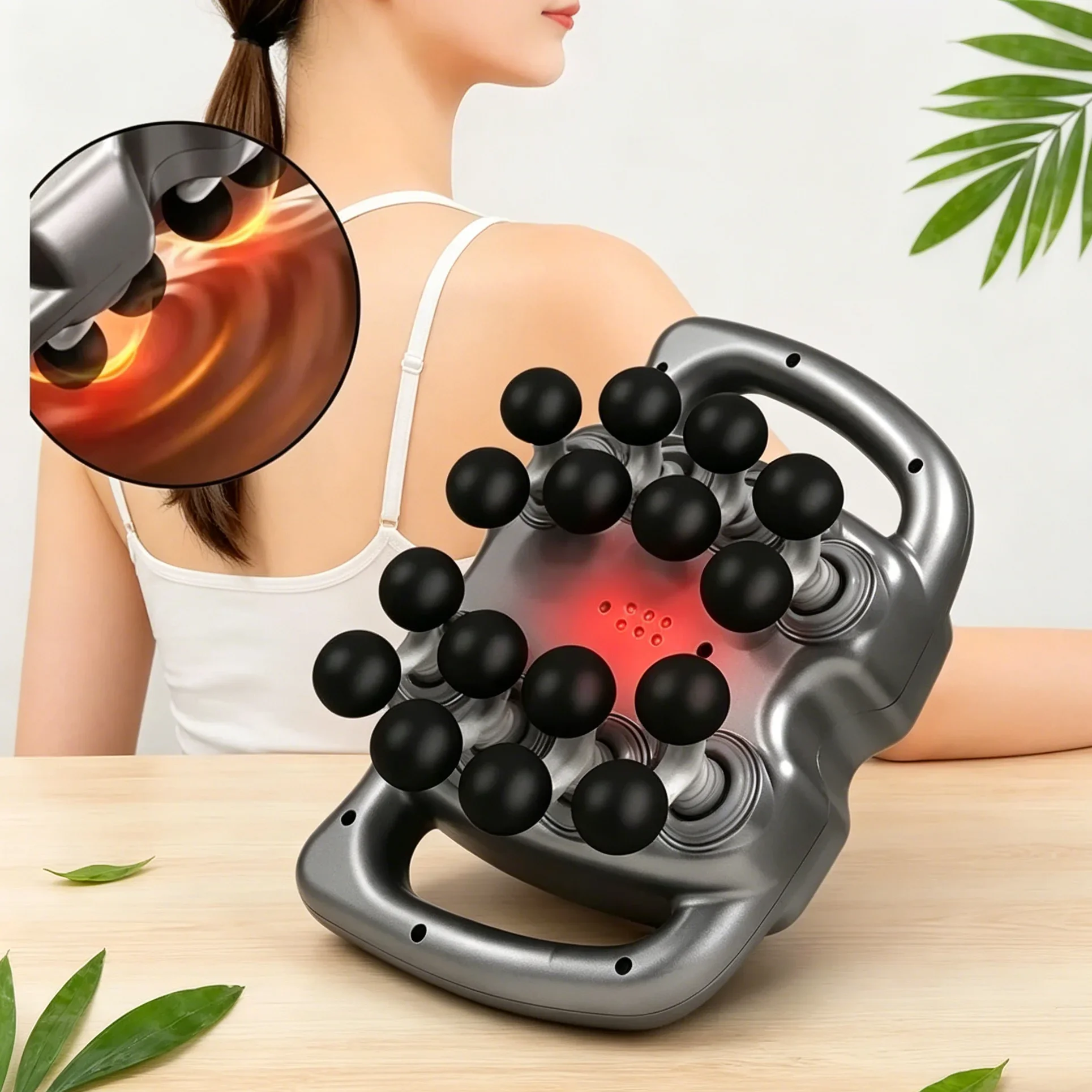 16 Head High Frequency Vibration Fascia Gun Professional Massager For Back Shoulder Waist Leg Full Body Muscle Relax
16 Head High Frequency Vibration Fascia Gun Professional Massager For Back Shoulder Waist Leg Full Body Muscle Relax