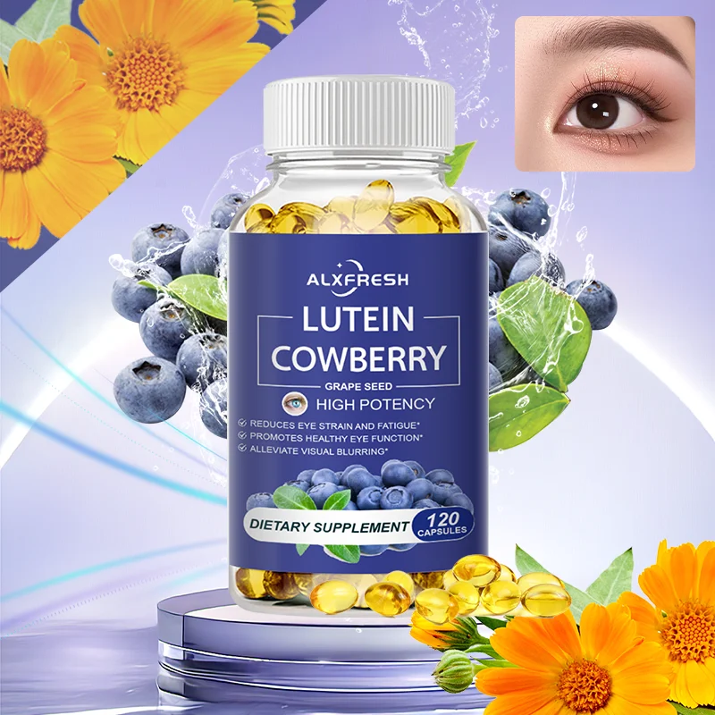 Bilberry Lutein for Relieve Visual Fatigue Dryness Soreness Enhances Night Vision Reduces Radiation and UV Damage Antioxidant
Bilberry Lutein for Relieve Visual Fatigue Dryness Soreness Enhances Night Vision Reduces Radiation and UV Damage Antioxidant