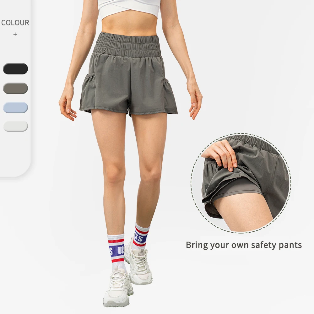 Womens Yoga Shorts Pants Quick Dry Workout Elastic Waist With Pockets Women Sport Running Shorts
Womens Yoga Shorts Pants Quick Dry Workout Elastic Waist With Pockets Women Sport Running Shorts