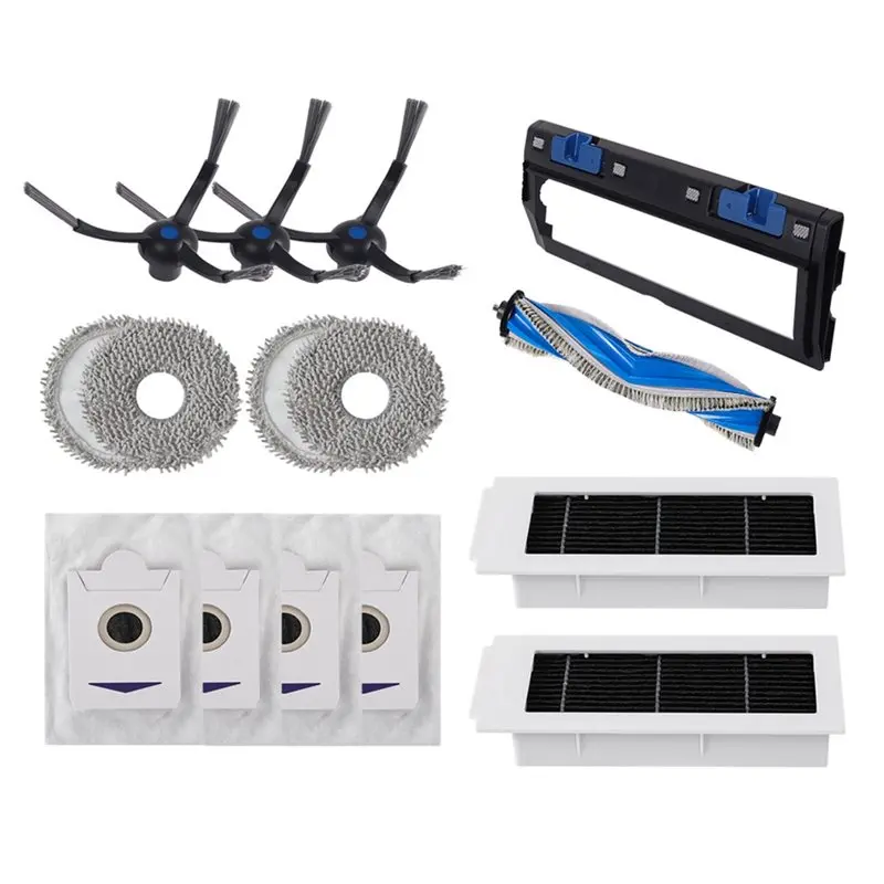 A76G-Replacement Dust Bag Filter Main Side Brush Mop Cloth For Ecovacs X5 OMNI/X5 PRO OMNI/X5 PRO/X5 Max Vacuum Cleaner
A76G-Replacement Dust Bag Filter Main Side Brush Mop Cloth For Ecovacs X5 OMNI/X5 PRO OMNI/X5 PRO/X5 Max Vacuum Cleaner