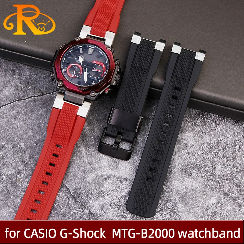 Резиновый ремешок для часов CASIO immortal bird MTG-B2000 series, ремешок для часов заправляется силиконовым ремешком
Резиновый ремешок для часов CASIO immortal bird MTG-B2000 series, ремешок для часов заправляется силиконовым ремешком