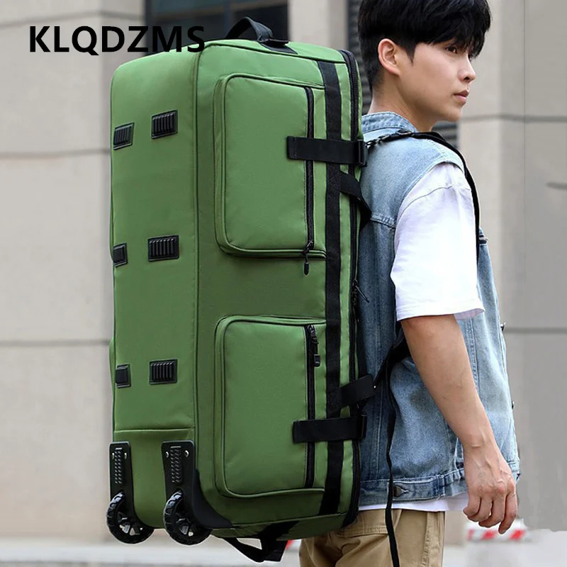 KLQDZMS Oxford Cloth Suitcase Bag Multifunctional Large-capacity Trolley Bags Shoulders Backpack Outdoor Travel Storage Luggage
KLQDZMS Oxford Cloth Suitcase Bag Multifunctional Large-capacity Trolley Bags Shoulders Backpack Outdoor Travel Storage Luggage