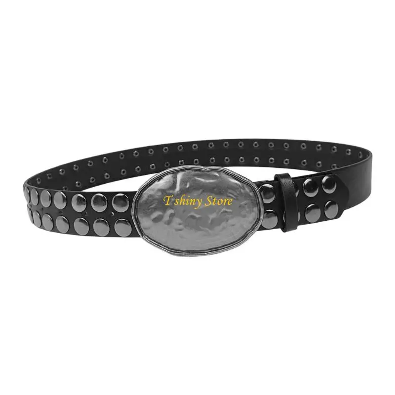N58F Studded PU Leather Waistband Waist Girdle Belt For Fashionable Men And Women
N58F Studded PU Leather Waistband Waist Girdle Belt For Fashionable Men And Women