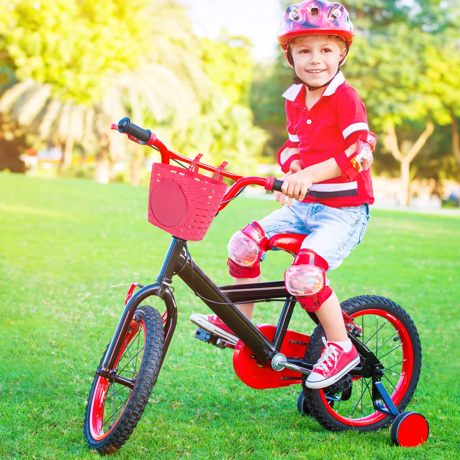 1pc Premium Plastic Bike Storage Basket Durable Detachable Handlebar Basket For Bicycle Cycling Pink 128Characters 
1pc Premium Plastic Bike Storage Basket Durable Detachable Handlebar Basket For Bicycle Cycling Pink 128Characters