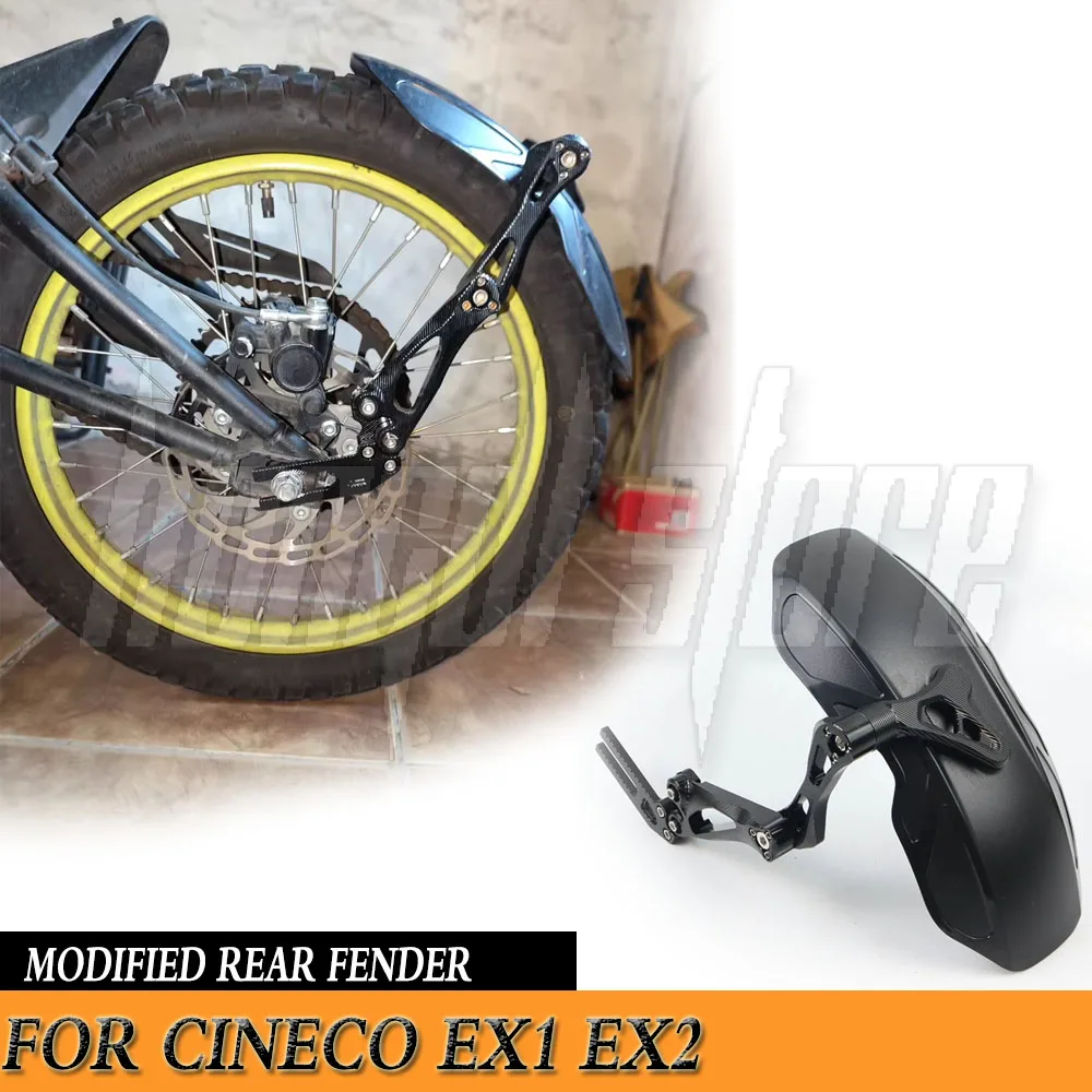 For Cineco Ex1 Ex2 Adjustable Imitation carbon fiber aluminium alloy Rear Wheel Fender Mudguard Universal Extender Accessories
For Cineco Ex1 Ex2 Adjustable Imitation carbon fiber aluminium alloy Rear Wheel Fender Mudguard Universal Extender Accessories