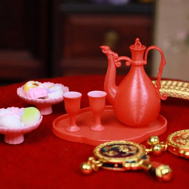 1 Set 1 6 Dollhouse Mini Peacock Pot Kit Ancient Chinese Style Collectible Ornament for Artistic Scene Decoration
1 Set 1 6 Dollhouse Mini Peacock Pot Kit Ancient Chinese Style Collectible Ornament for Artistic Scene Decoration