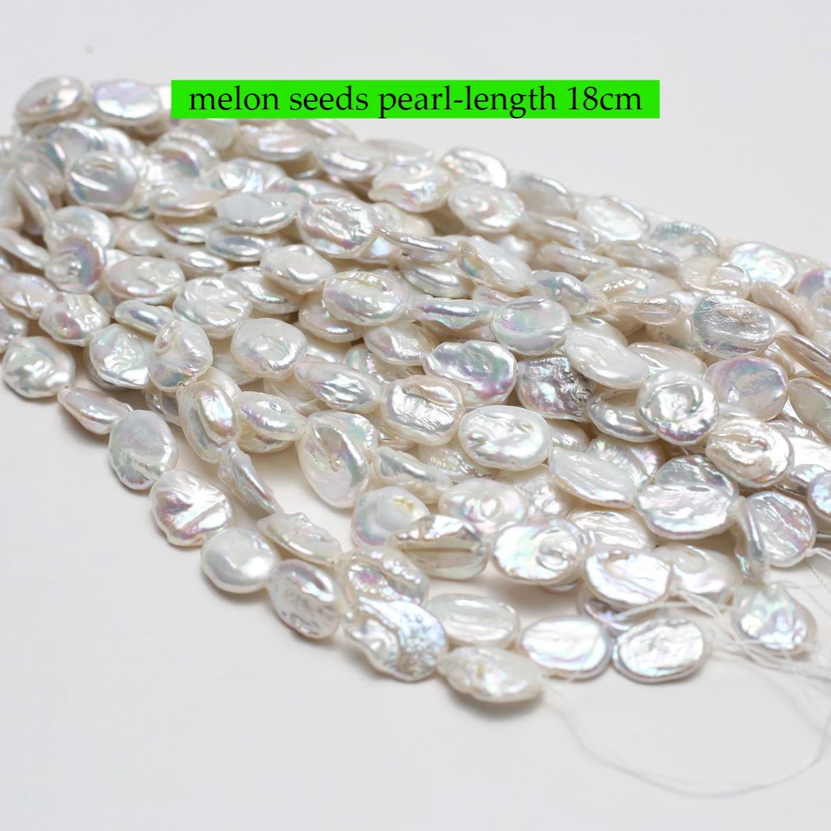 White Pearl Natural Freshwater Rectangle Pearl 12x16mm For Jewelry Making DIY Necklace Earrings Bracelet Accessory Length 18cm
White Pearl Natural Freshwater Rectangle Pearl 12x16mm For Jewelry Making DIY Necklace Earrings Bracelet Accessory Length 18cm