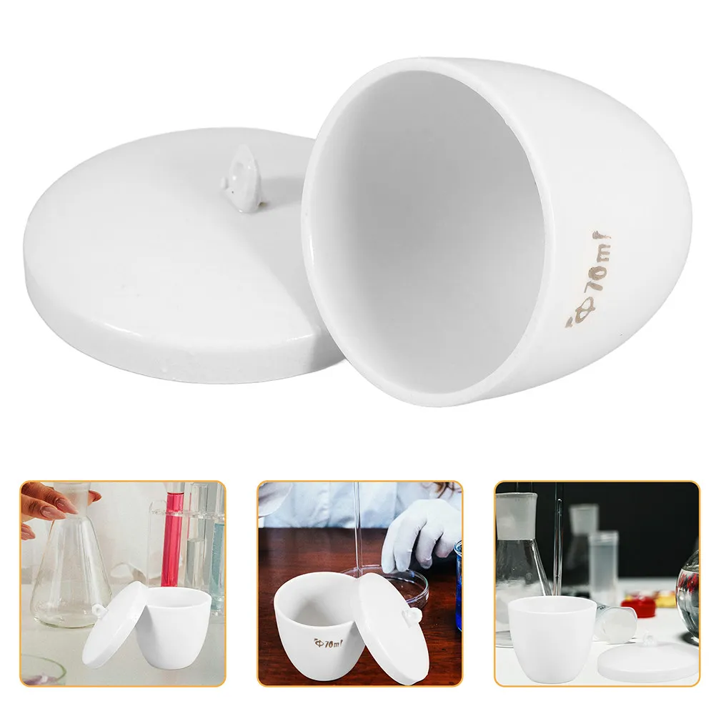2Pcs High Temperature Porcelain Crucible High Purity for Laboratory Melting Metal Jewelry Casting Smelting Tools Metal Refining
2Pcs High Temperature Porcelain Crucible High Purity for Laboratory Melting Metal Jewelry Casting Smelting Tools Metal Refining