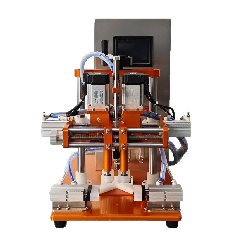 Compact Semi Automatic Servo Capping Machine Direction Adjustable Small Four Wheel Bottle Cap Tightening Sealing Equipment
Compact Semi Automatic Servo Capping Machine Direction Adjustable Small Four Wheel Bottle Cap Tightening Sealing Equipment