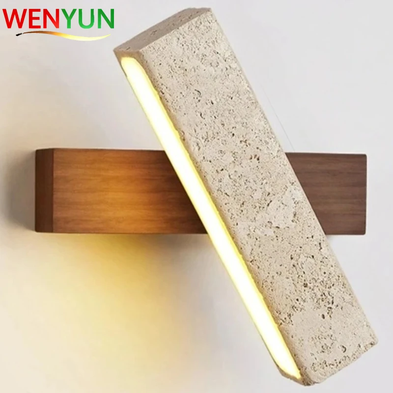 WENYUN Yellow Cave Stone Wall Lamp Artistic Atmosphere Background Wall Lamp Main Bedroom Bedside Lamp
WENYUN Yellow Cave Stone Wall Lamp Artistic Atmosphere Background Wall Lamp Main Bedroom Bedside Lamp