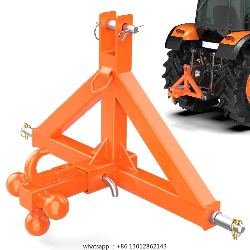 Trailer Receiver and Traction Ball with Hook Heavy Duty Tractor Rod 3 Pt Quick Hook Attachment
Trailer Receiver and Traction Ball with Hook Heavy Duty Tractor Rod 3 Pt Quick Hook Attachment
