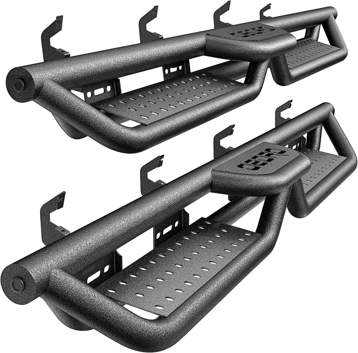 6 Inch Running Boards for 2009-2026 Dodge Ram 1500/2500/3500 Crew Cab, Steel, Bolt-on, Two Stairs Design
6 Inch Running Boards for 2009-2026 Dodge Ram 1500/2500/3500 Crew Cab, Steel, Bolt-on, Two Stairs Design