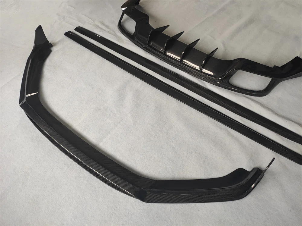 Used for Porsche Panamera 971 GTS Modification with Genuine Carbon Fiber Front Lip Side Skirts and Rear Diffuser Body Kit
Used for Porsche Panamera 971 GTS Modification with Genuine Carbon Fiber Front Lip Side Skirts and Rear Diffuser Body Kit