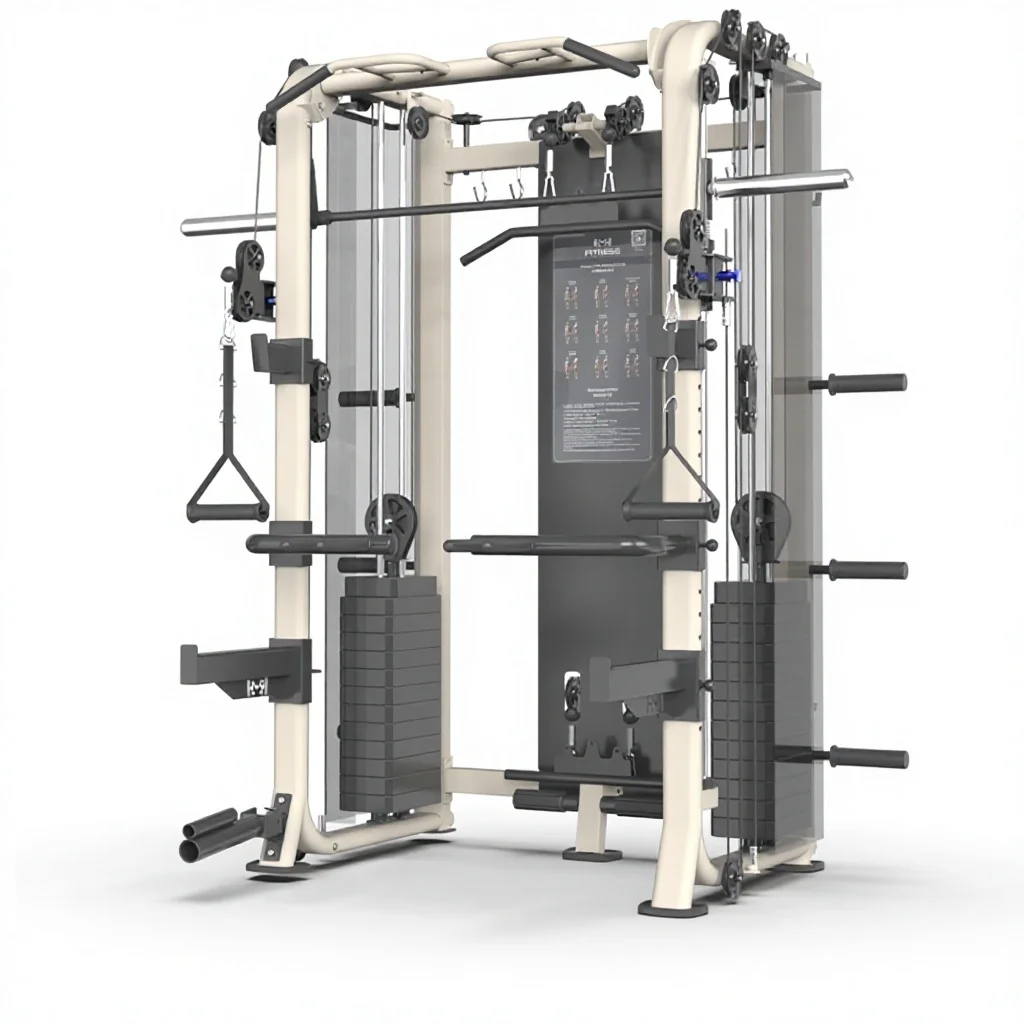Squat Rack Smith Machine Home Gantry Multi-functional Squat Bench Integrated Training Equipment Fitness Equipment
Squat Rack Smith Machine Home Gantry Multi-functional Squat Bench Integrated Training Equipment Fitness Equipment