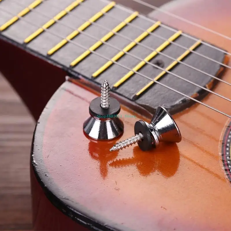 T3LD Guitar Pegs for Ukulele Acoustic Electric Bass Guitar Strap Buckle Lock Button Bolts Metal End Locking Parts Black Gold
T3LD Guitar Pegs for Ukulele Acoustic Electric Bass Guitar Strap Buckle Lock Button Bolts Metal End Locking Parts Black Gold