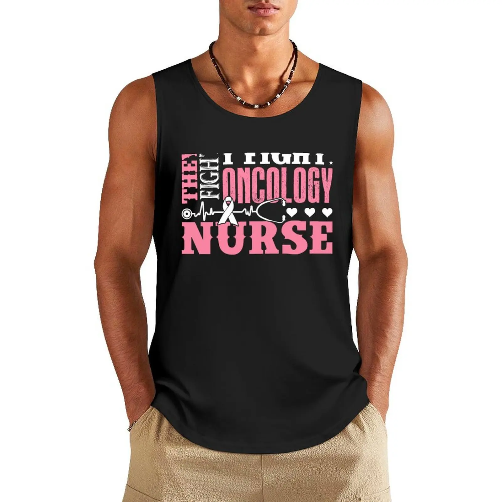 Oncology Nurse - I Fight Oncology Nurse Tank Top Working vest Sleeveless T-shirt clothes for men
Oncology Nurse - I Fight Oncology Nurse Tank Top Working vest Sleeveless T-shirt clothes for men
