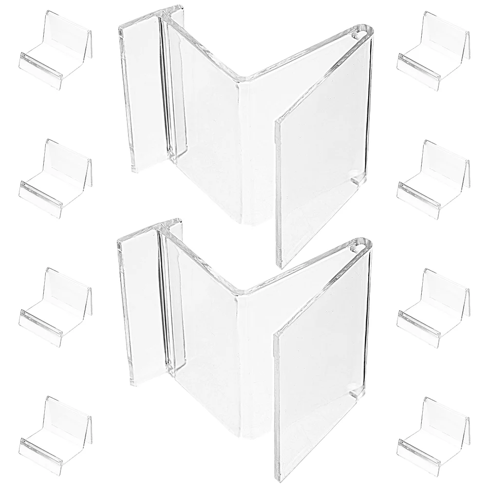 10 Pcs Transparent Display Stand Simple Design Plastic Showing Eye-catching Wallet Holder Purse Phone
10 Pcs Transparent Display Stand Simple Design Plastic Showing Eye-catching Wallet Holder Purse Phone