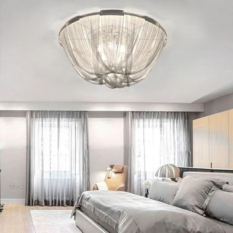 New Type Of Tassel Chandelier Pendant Modern Dining Room Ceiling Chandeliers For Living Room Indoor Led Lighting Lustres Fixture
New Type Of Tassel Chandelier Pendant Modern Dining Room Ceiling Chandeliers For Living Room Indoor Led Lighting Lustres Fixture