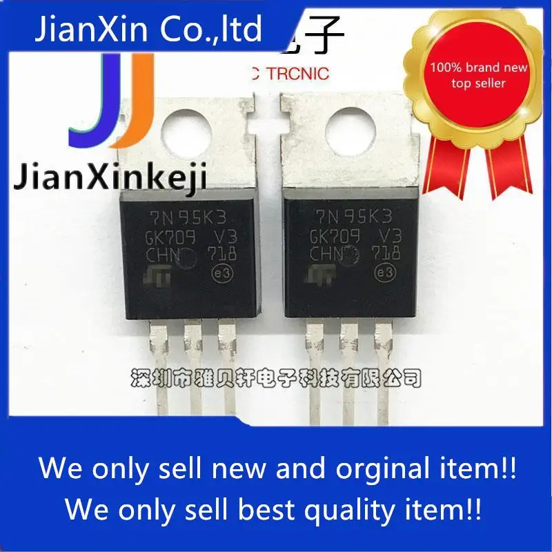 10pcs 100% orginal new STP7N95K3 7N95K3 N channel TO-220 950V 7A MOS field effect tube
10pcs 100% orginal new STP7N95K3 7N95K3 N channel TO-220 950V 7A MOS field effect tube