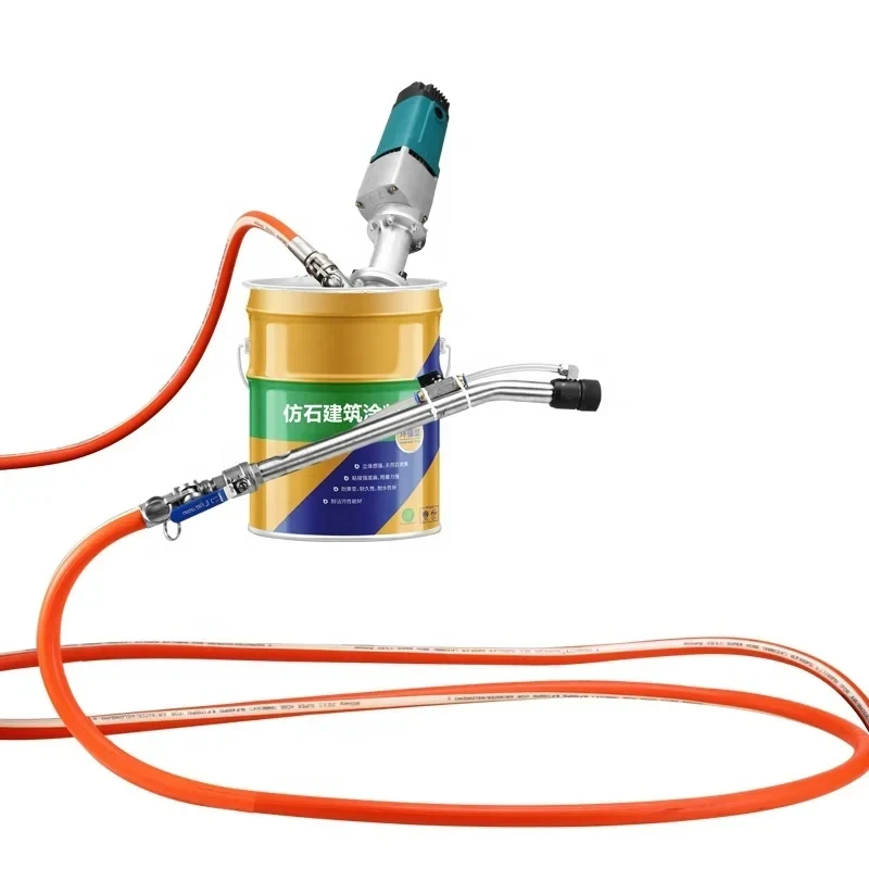 China Remote Controlled Mortar Spraying Small Paint Sprayer Equipment
China Remote Controlled Mortar Spraying Small Paint Sprayer Equipment