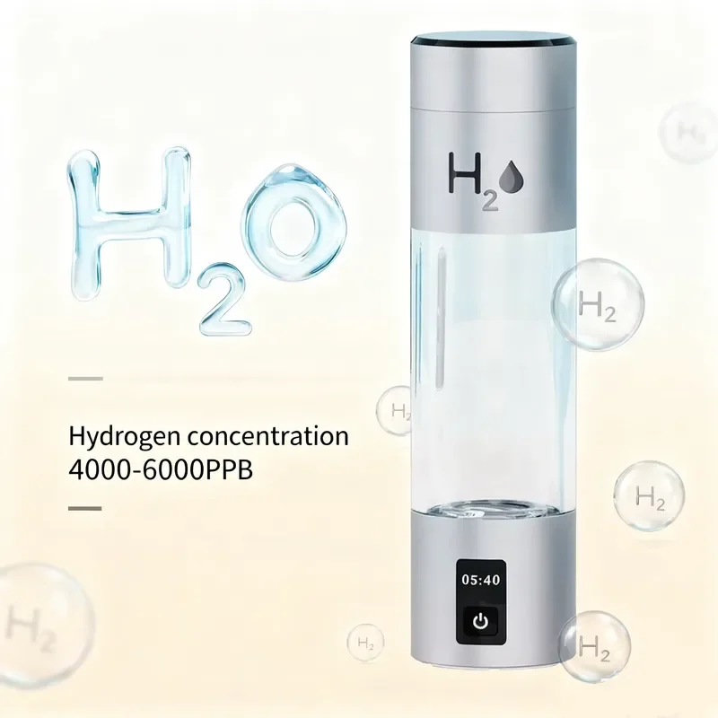 Water Bottle Generator for Aukewel High Quality Portable 4000ppb 6000ppb 270ML H2 Life Type-C Charging
Water Bottle Generator for Aukewel High Quality Portable 4000ppb 6000ppb 270ML H2 Life Type-C Charging