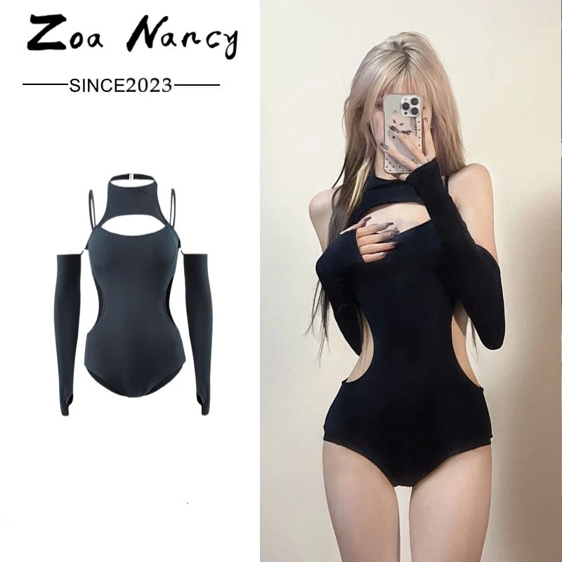 Senior Black Swimsuit Women's Summer One Piece Korean Ins bathing suit swimwear sexy girl bikini top 2026 new hot set
Senior Black Swimsuit Women's Summer One Piece Korean Ins bathing suit swimwear sexy girl bikini top 2026 new hot set