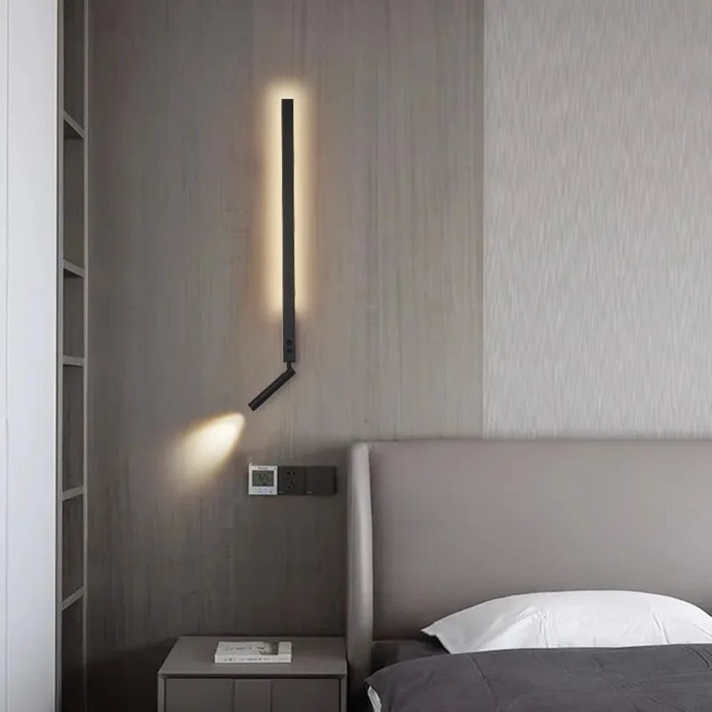 Bedside Wall Lamp, Rotatable Wall Sconce Wall Spotlight,Modern LED Wall Lamp Minimalist Led Light Bedroom
Bedside Wall Lamp, Rotatable Wall Sconce Wall Spotlight,Modern LED Wall Lamp Minimalist Led Light Bedroom