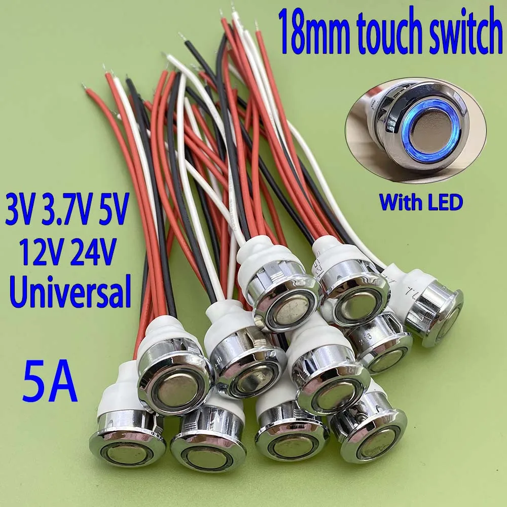 LED Dimmable Touch Sensor Button Smart Home Switch Controller for DC5V 12V 24V Closet Corridor LED Strip Light Switch Customized
LED Dimmable Touch Sensor Button Smart Home Switch Controller for DC5V 12V 24V Closet Corridor LED Strip Light Switch Customized