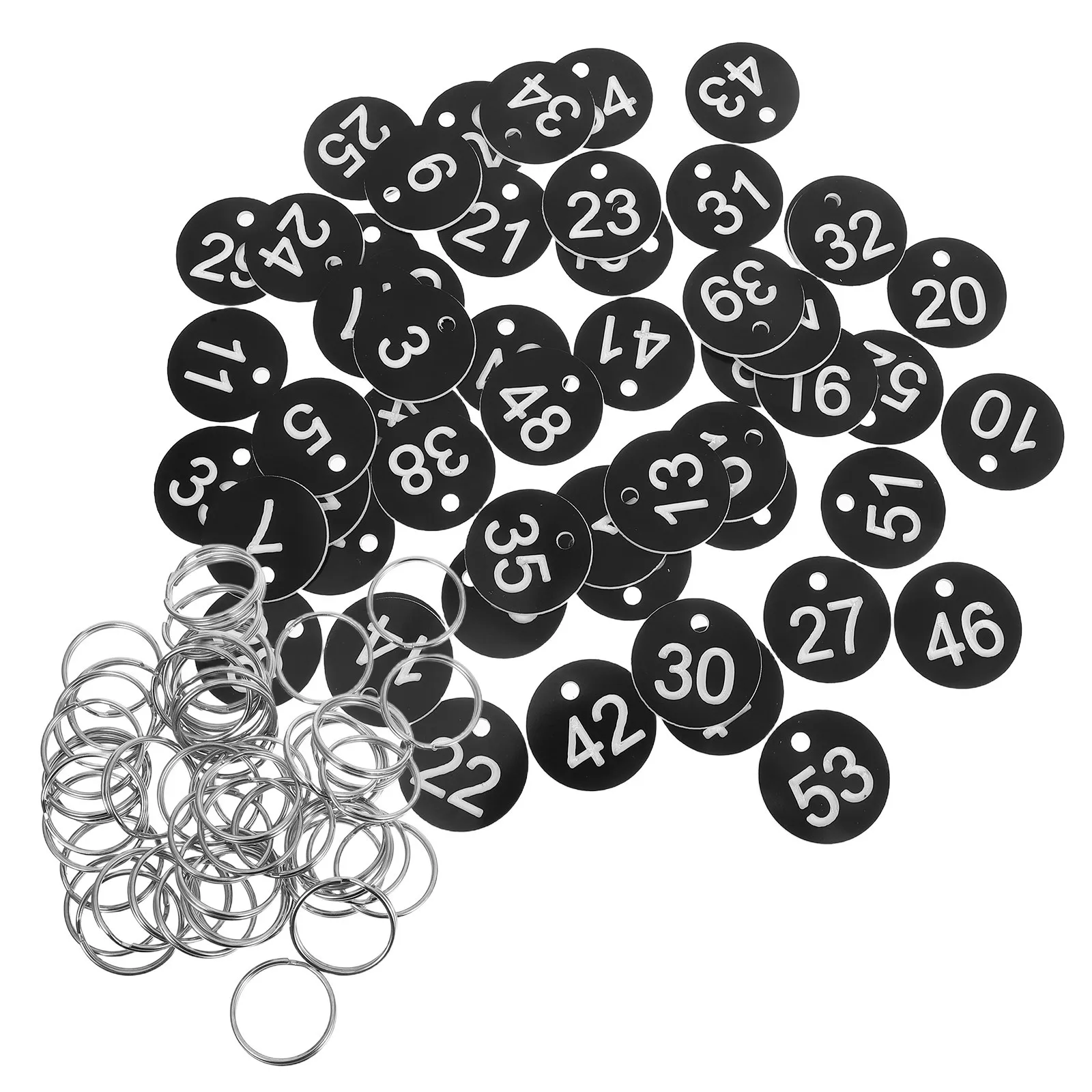 50Pcs Numbered Key Tags Plastic Labels with Key Rings for Luggage Suitcases Travel Bags Cruise Suitcase Identification
50Pcs Numbered Key Tags Plastic Labels with Key Rings for Luggage Suitcases Travel Bags Cruise Suitcase Identification