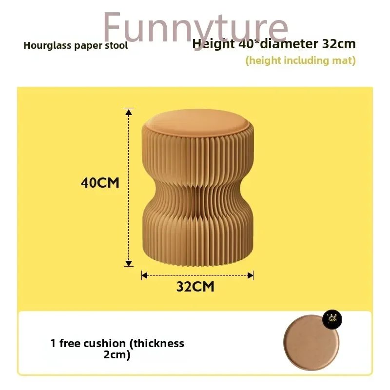 Folding Paper stool Bench funiture Indoor Bench Household Living Room chairs dining chairs
Folding Paper stool Bench funiture Indoor Bench Household Living Room chairs dining chairs