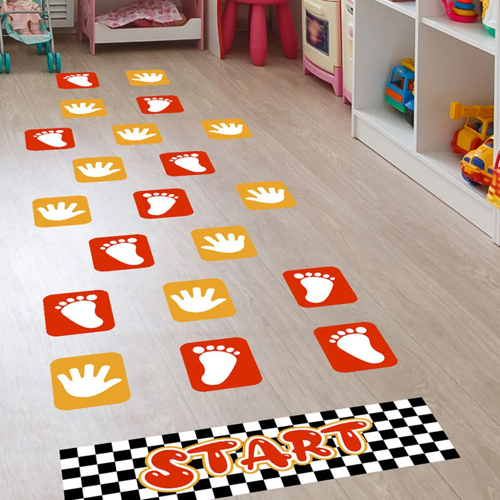 1 Set Pvc Footprint Handprint Floor Stickers For Classroom Nursery Room Kids Guide Decals, Wall Floor Tile Decor,
1 Set Pvc Footprint Handprint Floor Stickers For Classroom Nursery Room Kids Guide Decals, Wall Floor Tile Decor,
