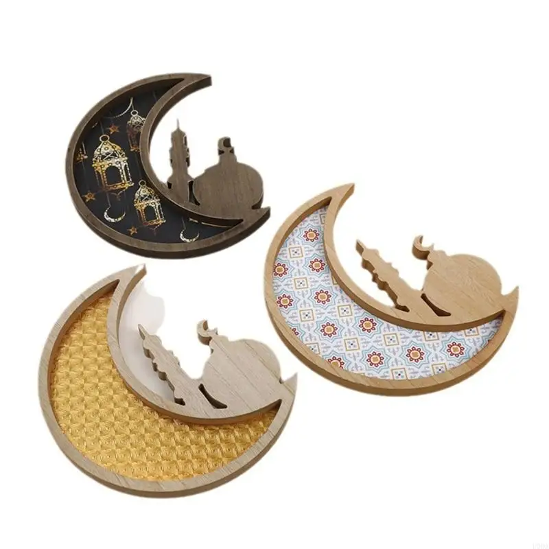 Eid Serving Tray Featurings Moon Eid Celebration Tray Texture Suitable for Eid and Festival Table Decorating
Eid Serving Tray Featurings Moon Eid Celebration Tray Texture Suitable for Eid and Festival Table Decorating