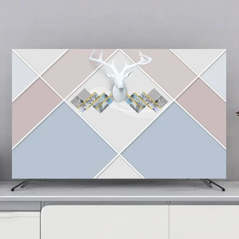 Scandinavian Geometric Deer TV Covers - Dust Proof LCD television Protection Cover for 65 inch Screens, Home Decor
Scandinavian Geometric Deer TV Covers - Dust Proof LCD television Protection Cover for 65 inch Screens, Home Decor