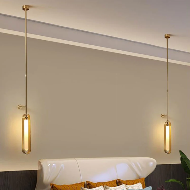 Nordic Luxury Designer Style Hotel Lobby Long Pole Wall Lamp Homestay Living Room Corridor Aisle Bedside LED Indoor Wall Light
Nordic Luxury Designer Style Hotel Lobby Long Pole Wall Lamp Homestay Living Room Corridor Aisle Bedside LED Indoor Wall Light