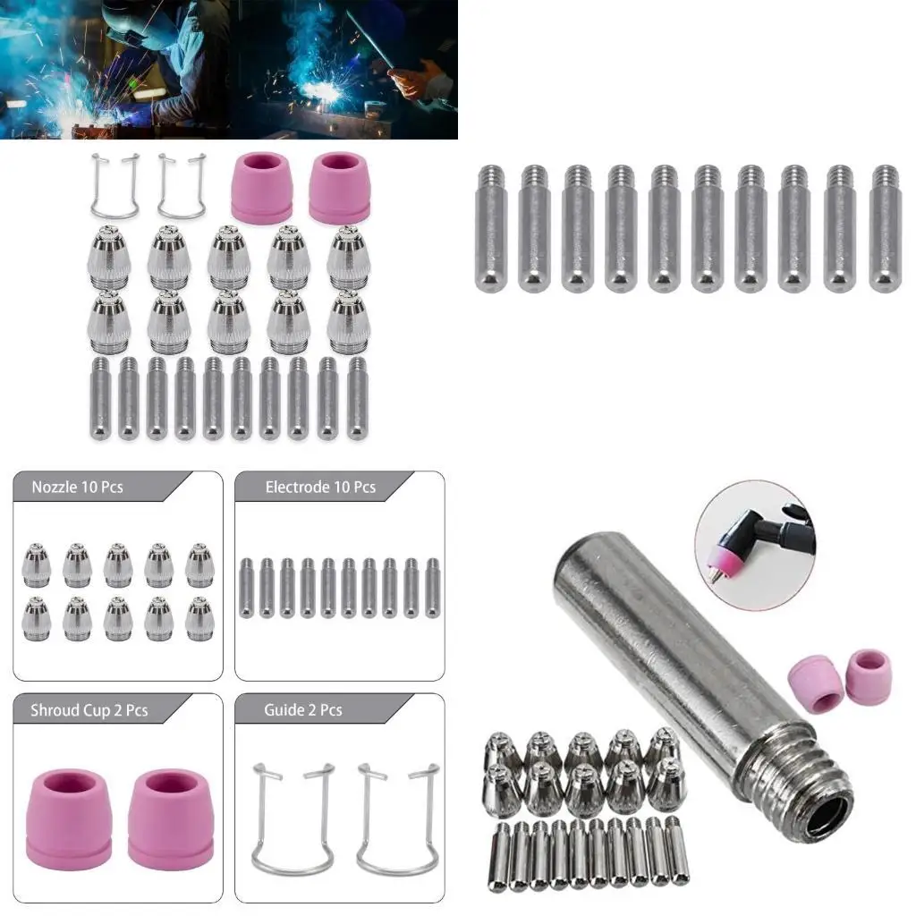 R9UF Plasma Cutter Consumables SG55 AG60 Torch Accessory Copper Extended Long Tip
R9UF Plasma Cutter Consumables SG55 AG60 Torch Accessory Copper Extended Long Tip