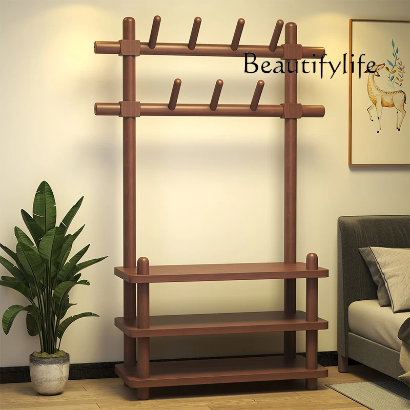 Solid wood hanger Floor-to-ceiling coat rack Bedroom household hanger Simple vertical door hanger
Solid wood hanger Floor-to-ceiling coat rack Bedroom household hanger Simple vertical door hanger