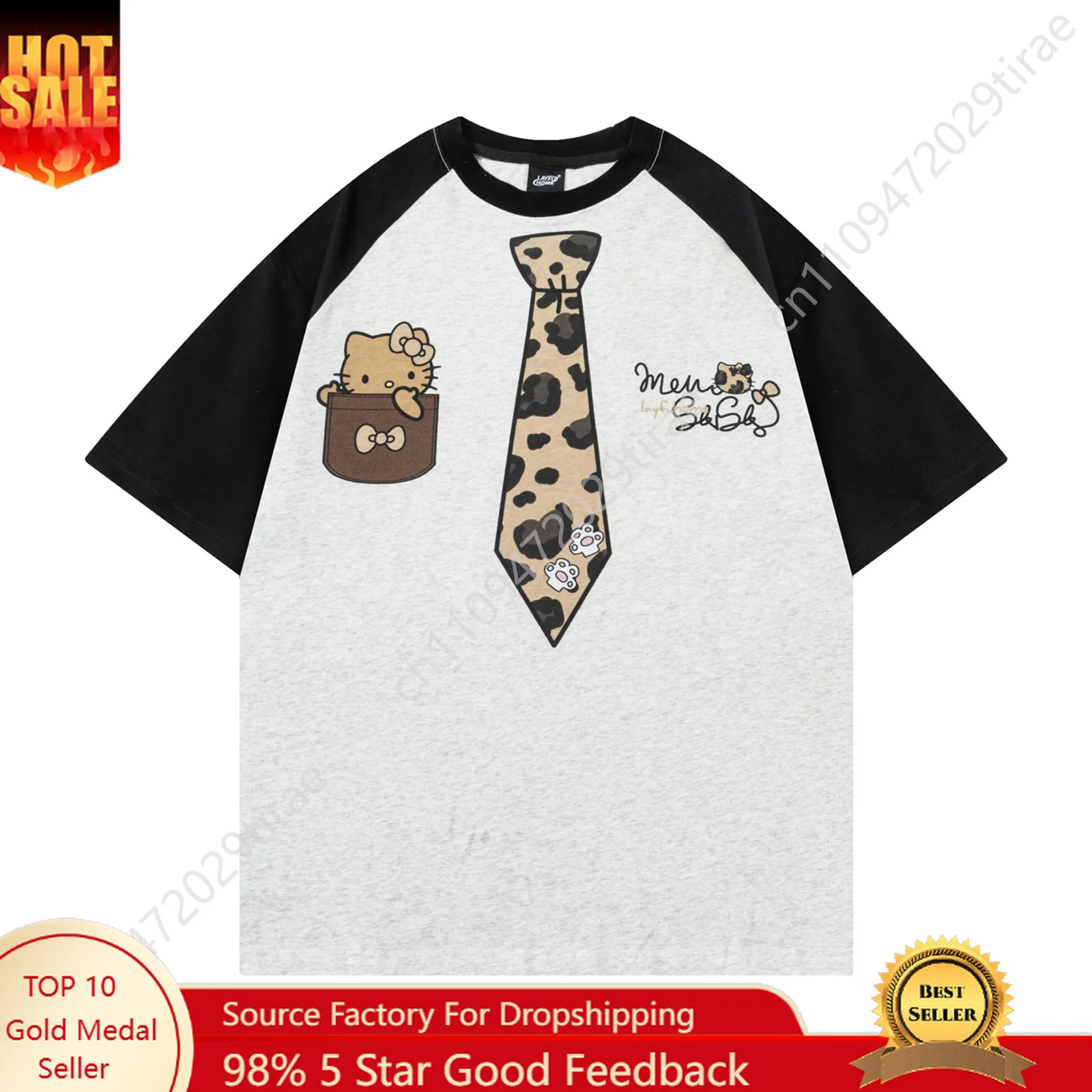 Sanrio Hello Kitty Short Sleeve Tee Iconic Design for Casual Wear, Comfortable Stylish Perfect for Everyday Outfits
Sanrio Hello Kitty Short Sleeve Tee Iconic Design for Casual Wear, Comfortable Stylish Perfect for Everyday Outfits