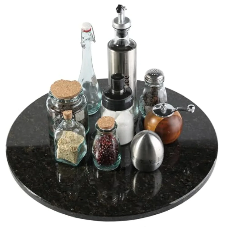 Marble Lazy Susan, 16 in Lazy Susan Turntable Organizer for Cabinet Pantry Kitchen Countertop Fridge Bathroom Makeup Vanity Cou
Marble Lazy Susan, 16 in Lazy Susan Turntable Organizer for Cabinet Pantry Kitchen Countertop Fridge Bathroom Makeup Vanity Cou