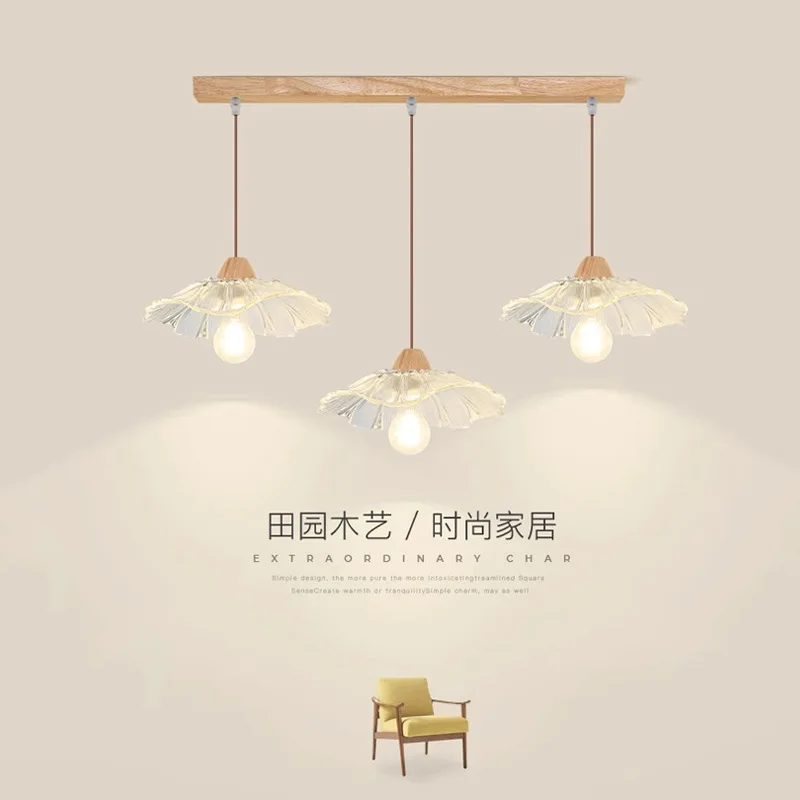 7W Modern Minimalist Transparent Lotus Leaf Chandelier Living Room Bedroom Dining Room Aisle Decorative Lamp Black Walnut Color
7W Modern Minimalist Transparent Lotus Leaf Chandelier Living Room Bedroom Dining Room Aisle Decorative Lamp Black Walnut Color