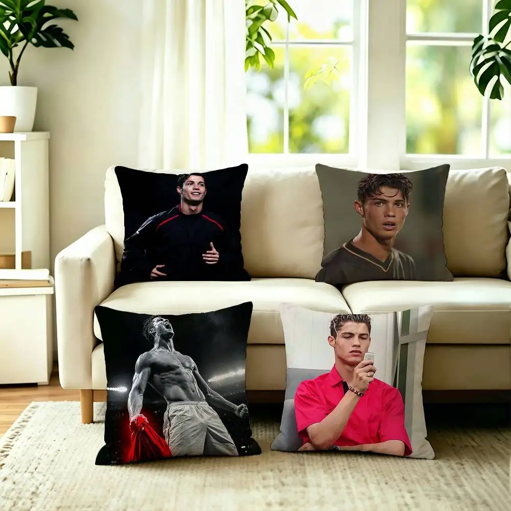 Football Star Ronaldo Square Double-Sided printed Pillow Case Bedroom Bedside Pillow Sofa Cushion Cover
Football Star Ronaldo Square Double-Sided printed Pillow Case Bedroom Bedside Pillow Sofa Cushion Cover