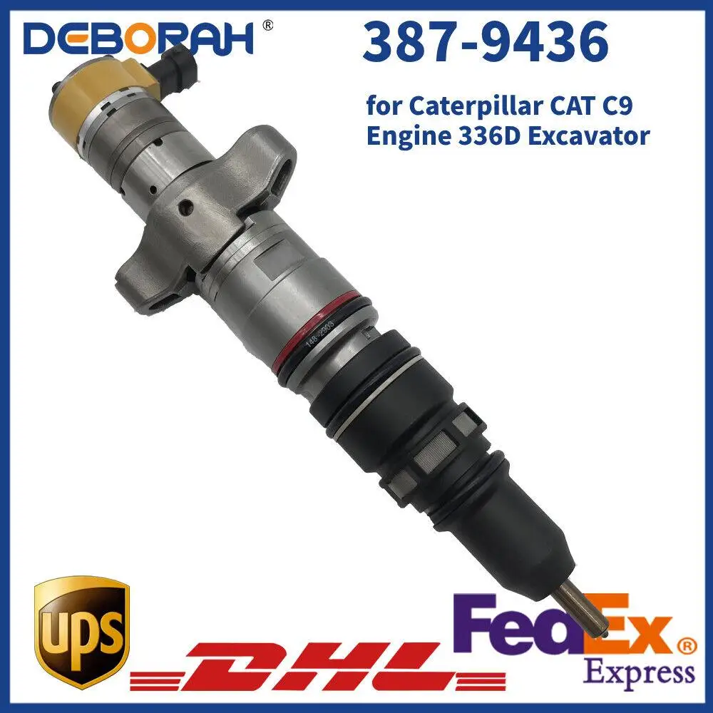 New Fuel Injector 387-9436 3879436 Injector Assembly for Caterpillar CAT C9 Engine 336D Excavator
New Fuel Injector 387-9436 3879436 Injector Assembly for Caterpillar CAT C9 Engine 336D Excavator