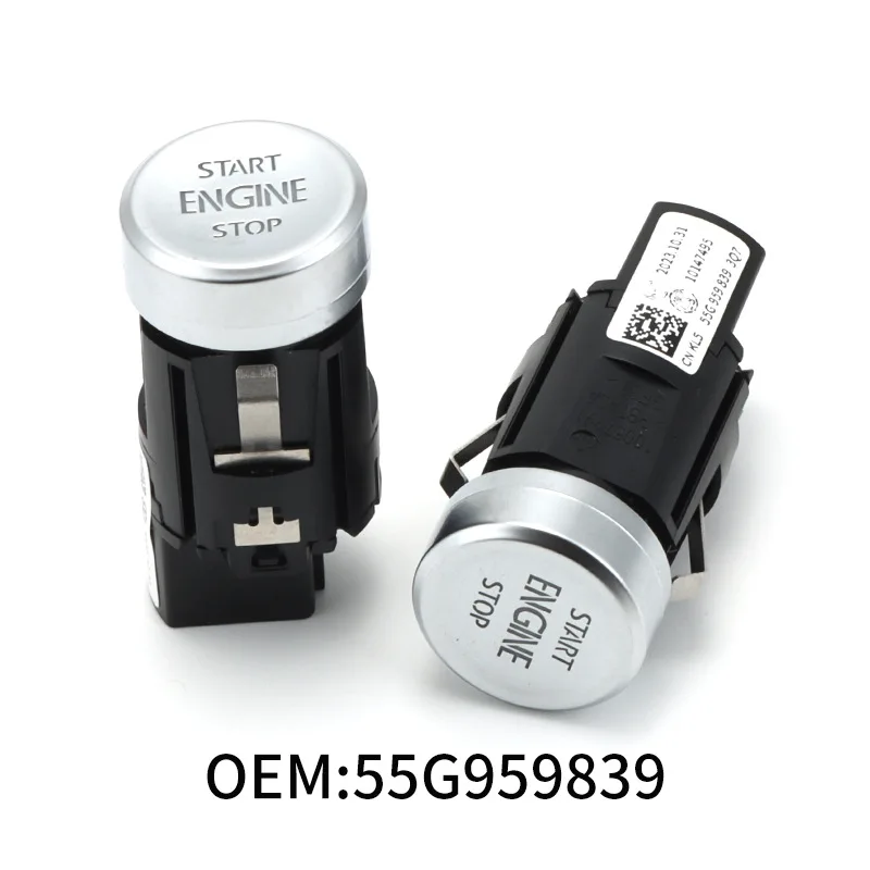 55G959839 is suitable for Volkswagen TAYRN one key start ignition switch button 55g959839A
55G959839 is suitable for Volkswagen TAYRN one key start ignition switch button 55g959839A