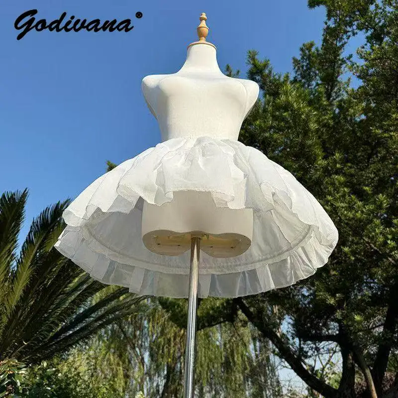 Sweet Girls Short Lolita Fishbone Bustle 35cm Adjust Puffy Violent Bustle for Girls Cos Flower Wedding Daily Carmen Petticoat
Sweet Girls Short Lolita Fishbone Bustle 35cm Adjust Puffy Violent Bustle for Girls Cos Flower Wedding Daily Carmen Petticoat