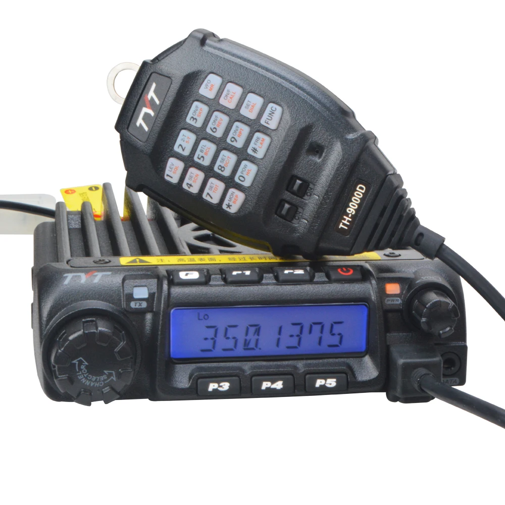 TYT Walkie Talkie TH-9000D 350-390MHz Mobile Radio 200CH 50W Scrambler 2TONE 5TONE DTMF Analog Car Mobile Radio
TYT Walkie Talkie TH-9000D 350-390MHz Mobile Radio 200CH 50W Scrambler 2TONE 5TONE DTMF Analog Car Mobile Radio