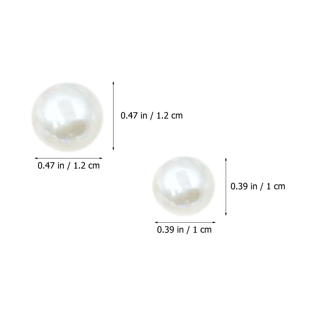 440 Pcs Accessories Pearl DIY Jewelry Necklace Faux Abs Imitation Loose Pearls for Beads Crafting
440 Pcs Accessories Pearl DIY Jewelry Necklace Faux Abs Imitation Loose Pearls for Beads Crafting