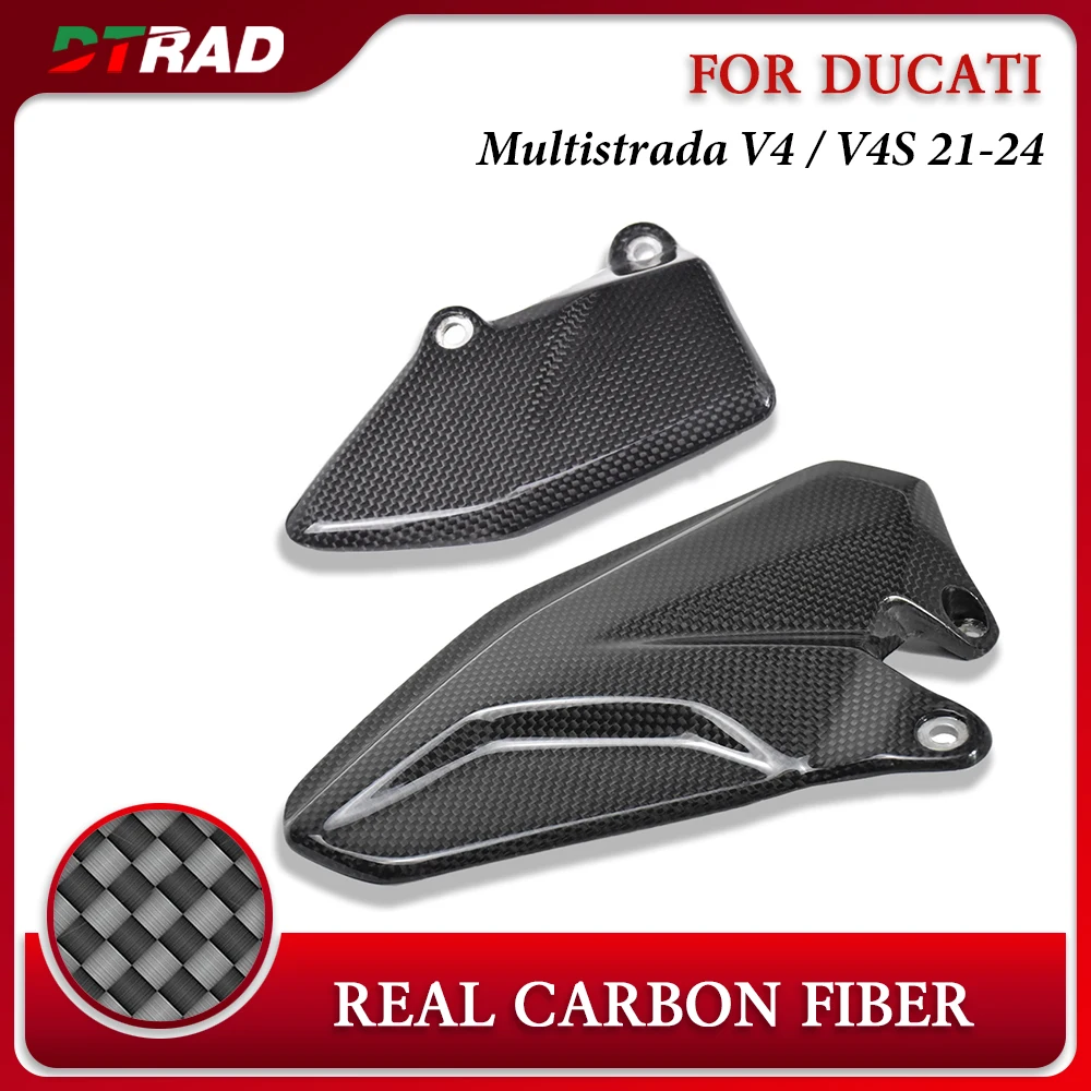 For DUCATI Multistrada V4 V4S Pikes Peak/Sport/Rally 2021-2023 2024 Carbon Fiber Heel Guards Motorcycle Modification Accessories
For DUCATI Multistrada V4 V4S Pikes Peak/Sport/Rally 2021-2023 2024 Carbon Fiber Heel Guards Motorcycle Modification Accessories