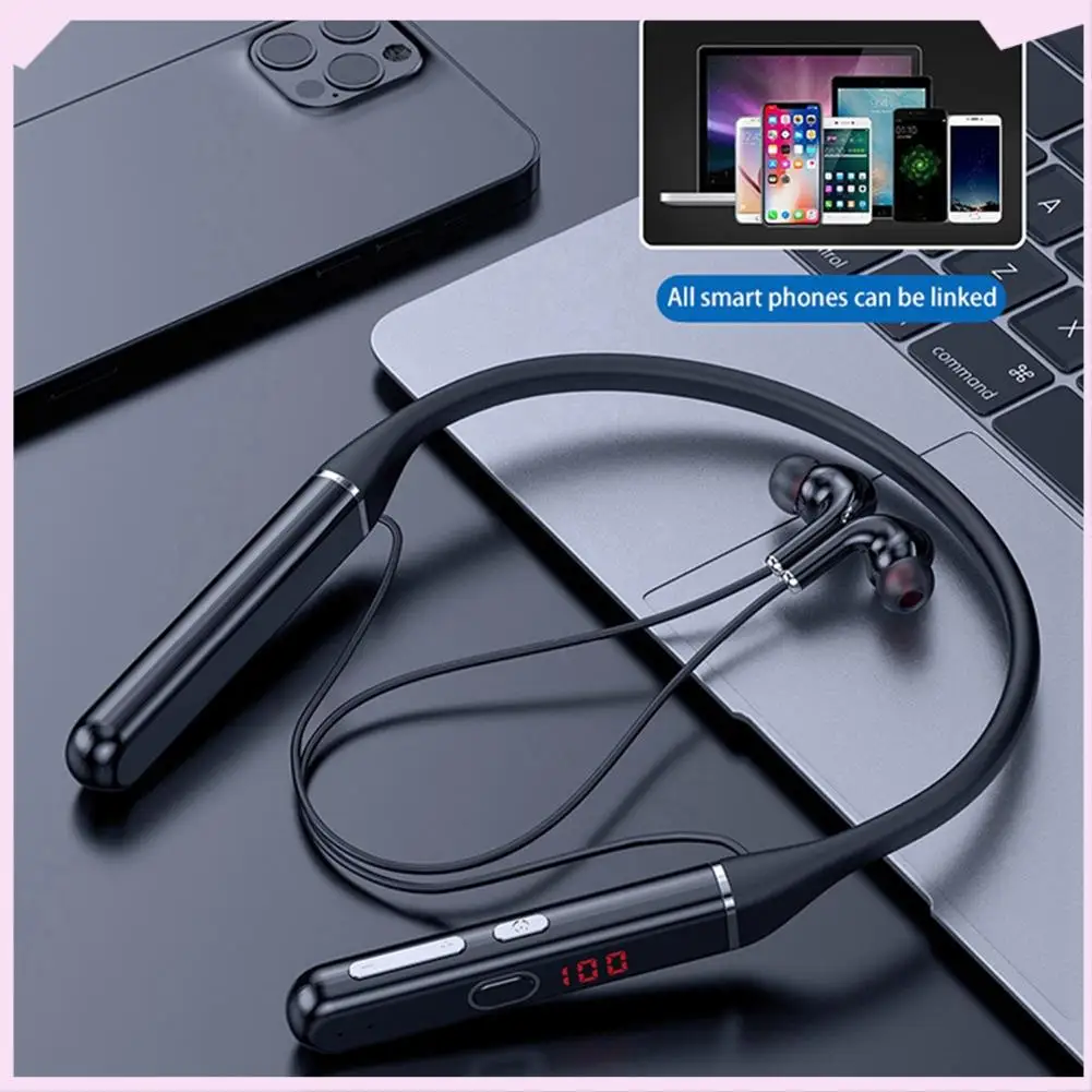 B24B 3X S650 100-часовые Bluetooth-наушники Стерео беспроводные Bluetooth-наушники с шейным ремешком Гарнитура
B24B 3X S650 100-часовые Bluetooth-наушники Стерео беспроводные Bluetooth-наушники с шейным ремешком Гарнитура