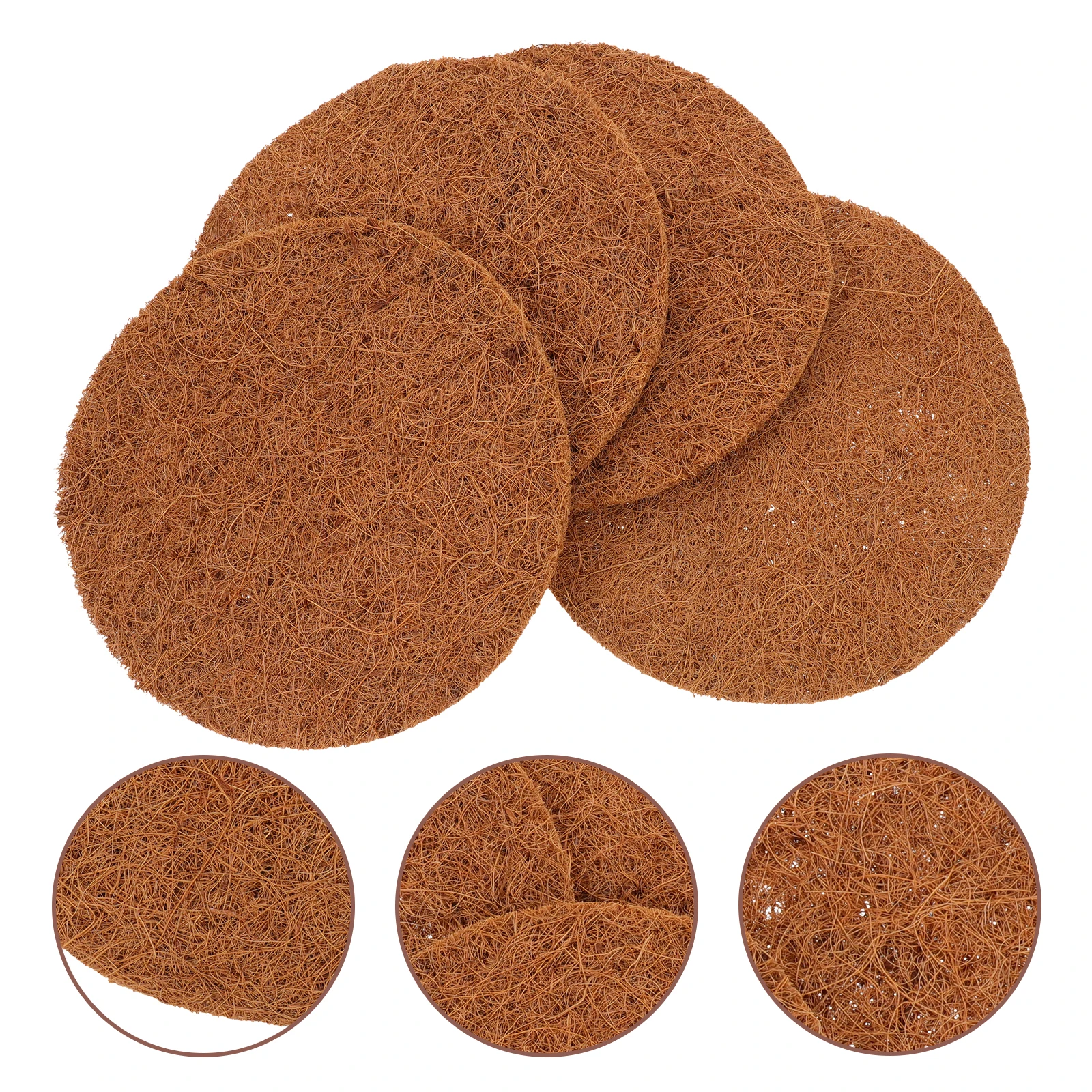4 Pcs Coconut Fiber Nesting Mats for Bird Breeding Eggs Durable Pigeon Nest Pet Warm Comfortable Reusable Easy
4 Pcs Coconut Fiber Nesting Mats for Bird Breeding Eggs Durable Pigeon Nest Pet Warm Comfortable Reusable Easy