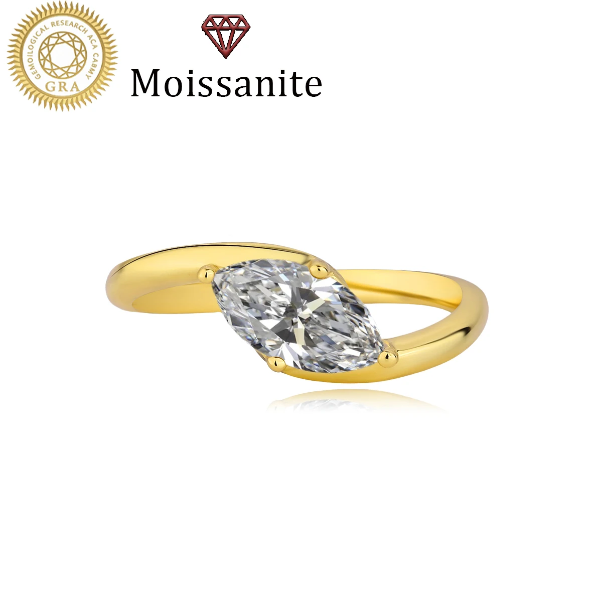 1 Piece Women's Wedding Ring, Twisted Arm Marquise Ring for Women, 2.1g S925 Sterling Silver, 2 Carat Moissanite, Bohemian, Palace Style, Engagement, Proposal, Wedding Anniversary, Valentine's Day Gift, Comes with Moissanite Certificate and Exquisite Gift
1 Piece Women's Wedding Ring, Twisted Arm Marquise Ring for Women, 2.1g S925 Sterling Silver, 2 Carat Moissanite, Bohemian, Palace Style, Engagement, Proposal, Wedding Anniversary, Valentine's Day Gift, Comes with Moissanite Certificate and Exquisite Gift