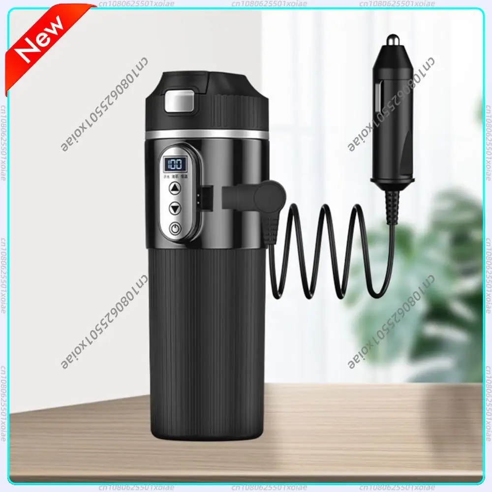 12V/24V Stainless Steel Thermos Cup Car Heating Cup 500ML Smart Temperature Sensor Coffee Milk Heated Kettle Water Warmer Bottle
12V/24V Stainless Steel Thermos Cup Car Heating Cup 500ML Smart Temperature Sensor Coffee Milk Heated Kettle Water Warmer Bottle